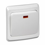 Выключатель 1кл с подсв с/у белый Этюд Systeme Electric  (1/20)