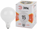 LED G95-15W-2700K-E27 ЭРА (диод, шар декор, 15Вт, тепл, E27) (20/560)