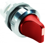 Селекторный переключатель 2-позиц. с рукояткой цвет красный 22мм с фиксацией, IP66 ABB COS/SST светосигнальная аппаратура