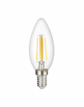 Лампа светодиод 6Вт C35 E14 3000K прозрач PLED OMNI 230/50 Jazzway