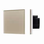 Выключатель сенсорный SWT-OMALI-S01-ZB-GD (250V, 10A, Zigbee) (Arlight, Стекло)