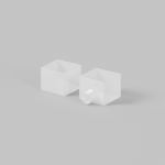 Led Strip Заглушки для гибкого неона 16x16 мм 2 шт. (выход боковой) 432019