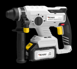 Перфоратор аккумуляторный, SDS-plus, 2,2Дж, 1x4Ач, в кейсе KRANZ