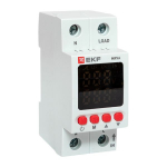 Реле напряжения и тока с дисп. 2 мод. MRVA 50A EKF