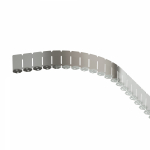 Перегородка SEP для угла CPO H100, в комплекте с крепежными элементами и необходимыми для монтажа, г/о