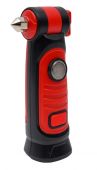 Фонарь автомобильный КОСМОС KOC706Lit 2 Вт+5Вт COB Li-ion18650 1200mAh магнит/стропорез/молоток (1/30/120)