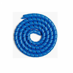 Защитная пластиковая спираль 20 мм (2 м/уп) синяя Промрукав