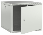 ITK LINEA W Шкаф 9U 600х600мм дверь металл серый 2.0