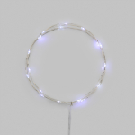 Гирлянда светодиодная Роса 2м 20 LED БЕЛЫЙ IP20 2xАА (в комплект не вxодят) NEON-NIGHT