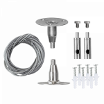 Подвес универсальный PTR S-2.0m для шинопроводов; светильников; треков JazzWay 5014756 (2шт. в комплекте)