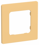 FLITE Рамка 1-мест. РУ-1-К-ФлЗ зол.IEK