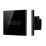 Выключатель сенсорный SWT-OMALI-S03-ZB-BK (250V, 10A, Zigbee) (Arlight, Стекло)