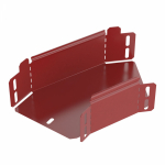 Угол горизонтальный 45 градусов Стандарт 300х80 RAL 3000 (0,8 мм) Промрукав Угол горизонтальный 45 градусов Стандарт 300х80 RAL 3000 (0,8 мм) Промрукав