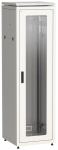 ITK Шкаф сетевой 19" LINEA N 47U 600х800 мм стеклянная передняя дверь серый