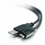 Кабель USB 2.0 C M/USB-A M 1м