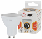 Лампочка светодиодная ЭРА STD LED MR16-10W-827-GU10 GU10 10 Вт софит теплый белый свет