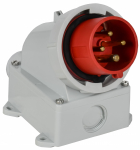 Вилка стц. ССИ-5142 16А-6ч 380В 3P+PE IP67 IEK