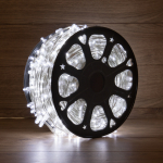 Гирлянда "LED Клип-лайт" 12 V, прозрачный ПВХ, 150 мм, цвет диодов Белый Flashing (Белый)