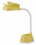 Светильник настольный светодиод на основании 6Вт желтый Бабочка NLED-434-6W-Y ЭРА (1/16/96)
