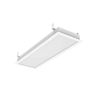 Светодиодный светильник "ВАРТОН" GR170/F 2.0 16 Вт 4000К с рассеивателем призма 610*202*50мм с планками для подвеса IP40 c РАМКОЙ монтажный размер 588