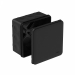 MultiBox Коробка распределительная с мембранными вводами IP66 100х100х50 Черная (со стикером)