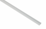 2206-1 ЭРА Врезной анодированный профиль с фланцем CAB251 21х6мм, 2м (80/2400)