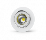 Светильник LED "ВАРТОН" DL/R встраиваемый поворотный 40° 195*159мм 50W 4000K белый (⌀185mm)