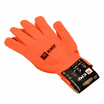 Перчатки рабочие с ПВХ-покрытием утепленные 7 класс 9 размер ТОЧКА ЗИМА EKF Professional