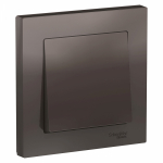 Выключатель 1кл с/у мокко в сборе AtlasDesign Systeme Electric