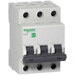 Автоматический выключатель (автомат) 3-полюсный (3P) 6А хар. B 4.5кА Schneider Electric Easy9