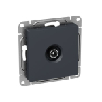 Механизм розетки TV, одиночная, графит Эпика EKF