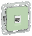 FLITE Роз. комп. RJ45 кат.6 UTP РК6-1-0-ФлФ фис. IEK