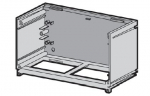 Передняя панель распределительного шкафа 250x150 пластик ABB CEWE промразъемы