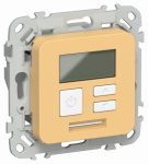 FLITE Термостат электр. с дисплеем 16А Т-ФлЗ зол. IEK