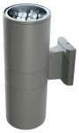 Светильник светодиод уличный 2x12Вт 6500К серый IP65 230В/50Hz PWL-300110/30D Jazzway (1/10)