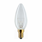 Лампа B35 60W 230V E14 CL.1CT/10X10F