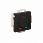 Терморегулятор теплого пола с датчиком с/у карбон механизм AtlasDesign Systeme Electric