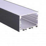 Аксессуар Профиль PAL 5035-BLACK (комплект) накладной 2м анод. Jazzway