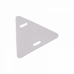 Бирка кабельная треугольник У-136 белая (100 шт/упак) REXANT (1/1/60)