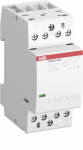 Модульный контактор для распределительного щита 25А 220-400В напряжение управления 12В 4НО 0НЗ ABB
