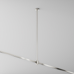 Technical Крепление потолочное Long 700мм с прямым коннектором питания Flarity платина