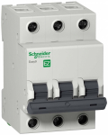 Автоматический выключатель (автомат) 3-полюсный (3P) 63А хар. B 4.5кА Schneider Electric Easy9