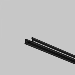 Led Strip Рассеиватель для профиля 08×09 (Чёрный, 2 м), ALM-0809-B-DF-2M