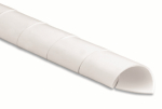 Спиральный витой жгут для кабеля, Flexible PE, внутренний диаметр 15мм цвет белый (10м) Hyperline GST-15