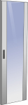 ITK LINEA N Дверь стеклянная 600мм шкафа 28U сер.