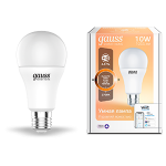 Лампа светодиод 10Вт 1055Лм 2700К A60 E27 диммируемая LED Gauss Smart Home 1/10/40