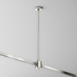 Technical Крепление потолочное Medium 360мм с прямым коннектором питания Flarity платина