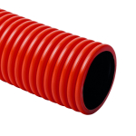 Труба двустенная гибкая KOPOFLEX KF 09110 (BA) красная (50м)