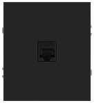 Розетка ЭРА Arktik 16-3107-05 информационная RJ45 антрацит