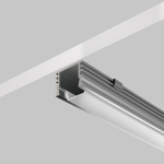 Led Strip Алюминиевый профиль накладной 16x12 (Серебро, 2 м), ALM-005-S-2M